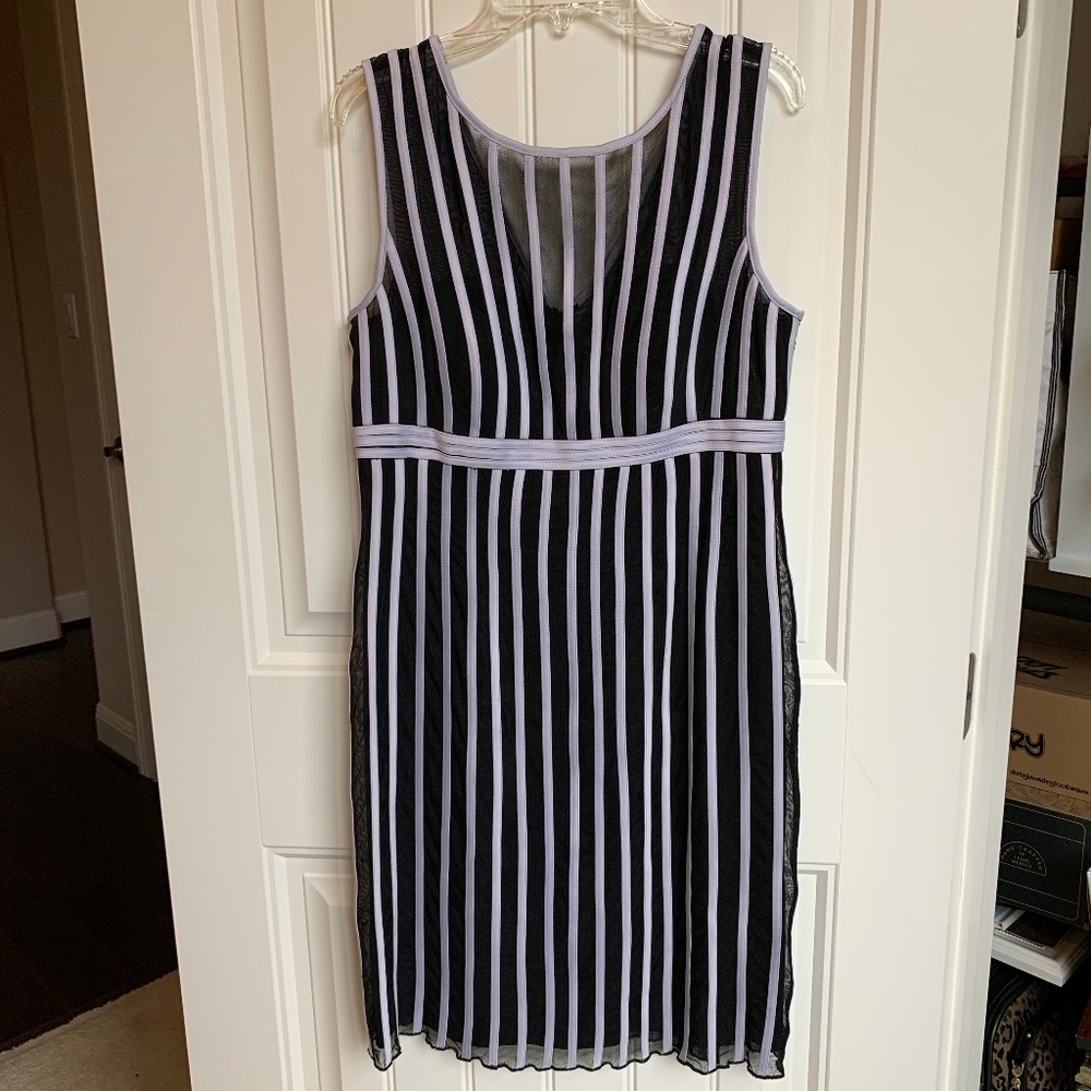 Black & White Cocktail Dress